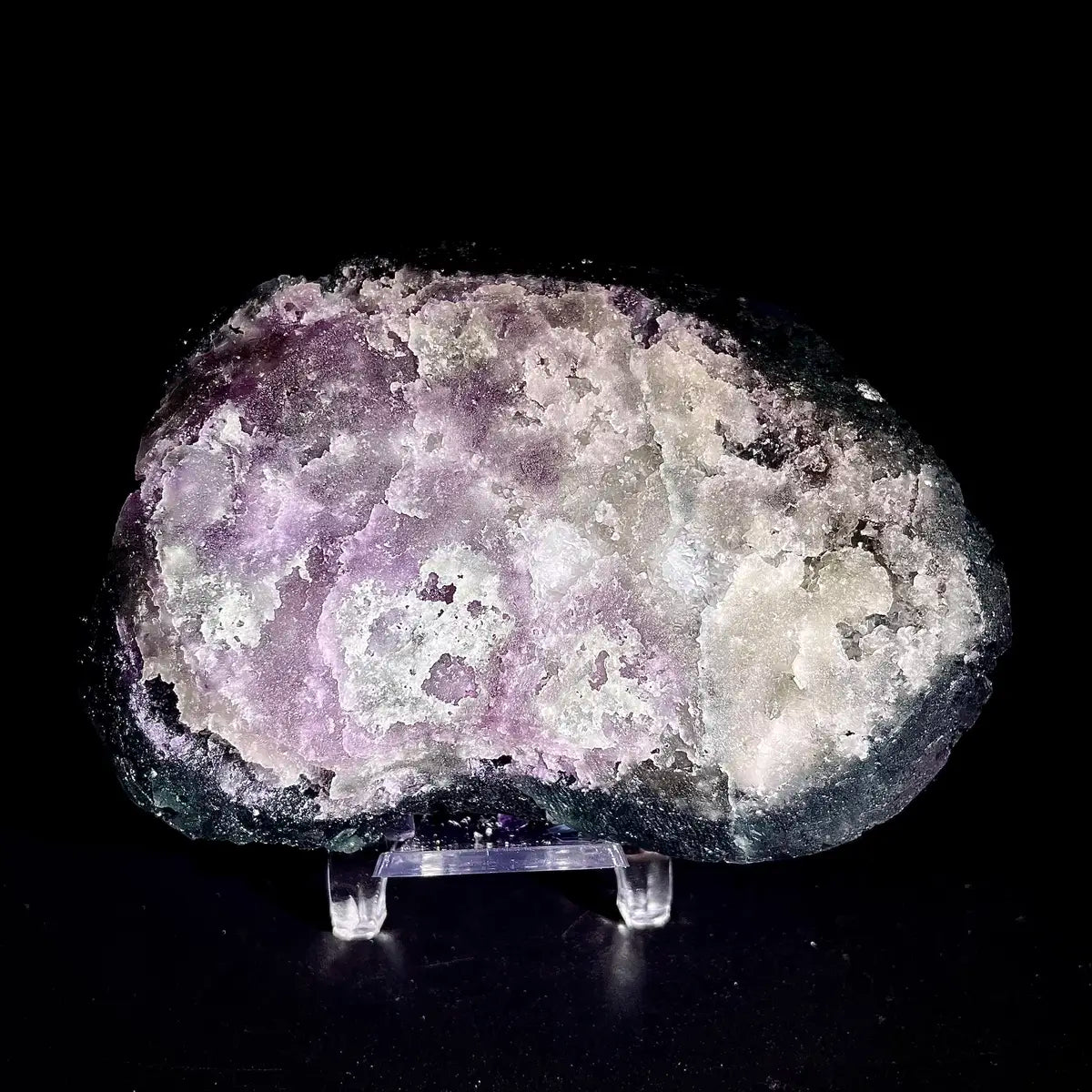 Natural Purple Fluorite Crystal Specimen | Zhejiang, China | 470g |11.5*8*3.5cm