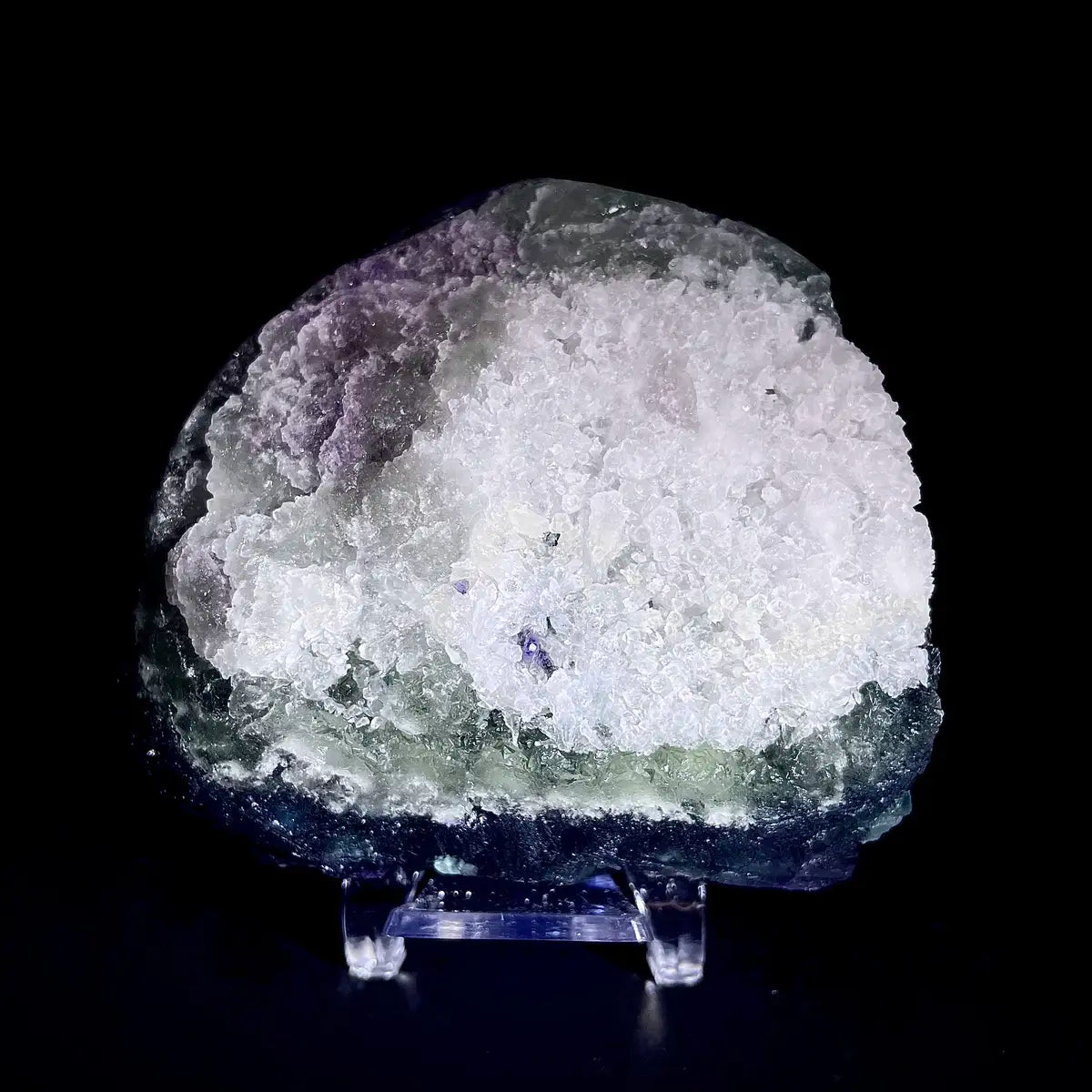 Natural Purple Fluorite Crystal Specimen | Zhejiang, China | 510g |9*9*3cm