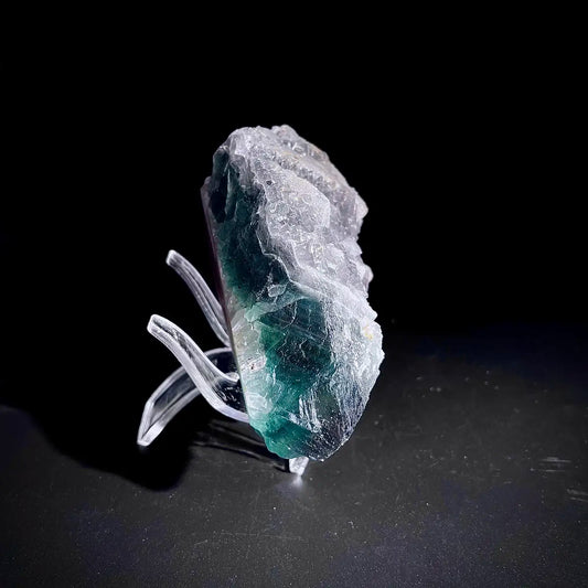 Natural Octahedral Sugar Fluorite | Zhejiang, China | 370g |9*6.5*5cm