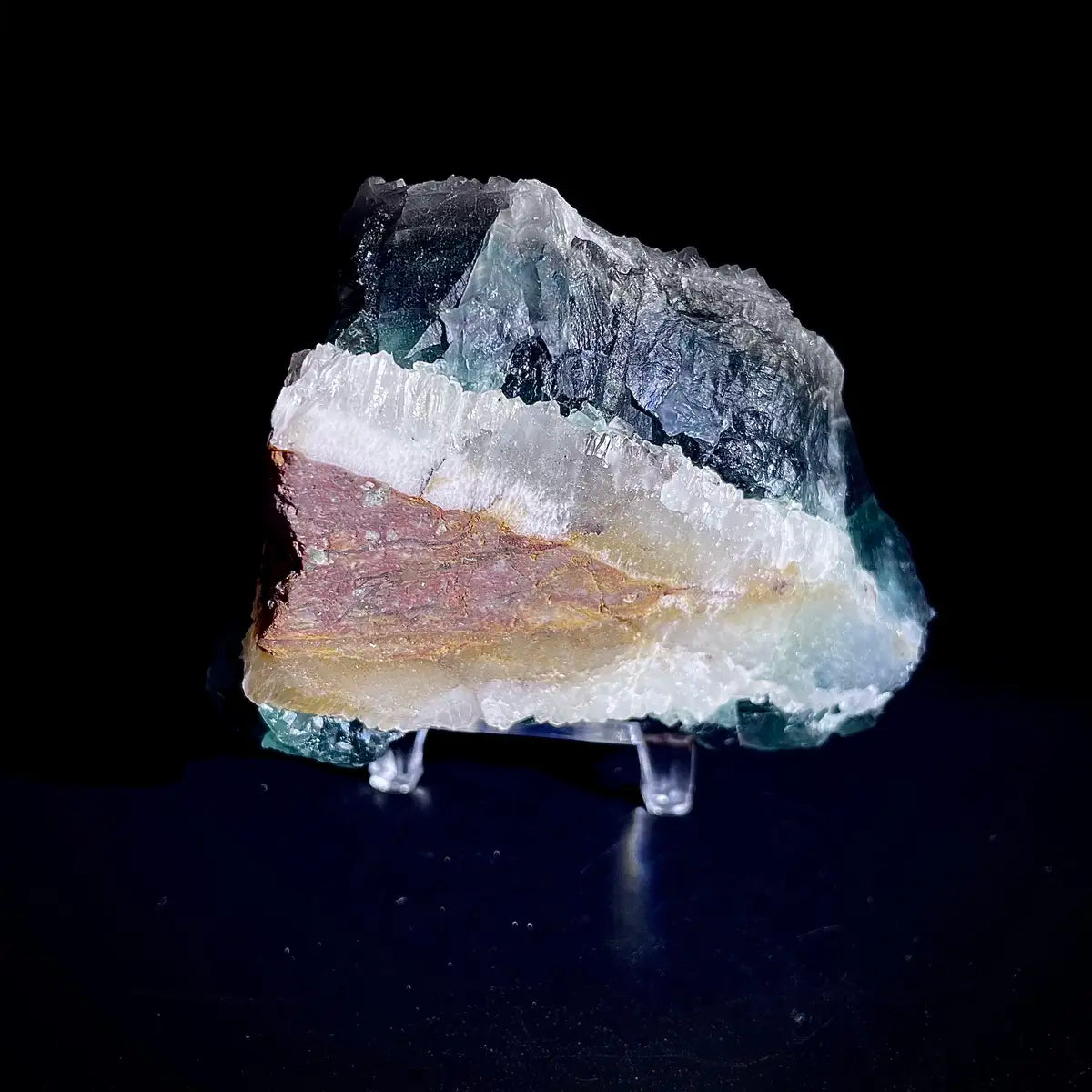 Natural Octahedral Sugar Fluorite | Zhejiang, China | 370g |9*6.5*5cm
