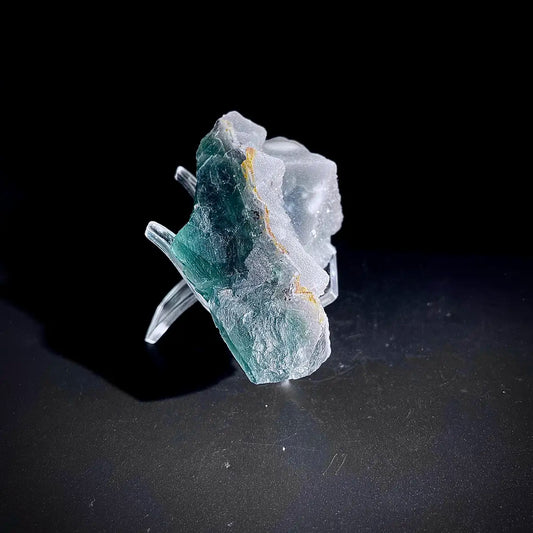 Natural Octahedral Sugar Fluorite | Zhejiang, China | 210g |9.5*5.5*4.5cm