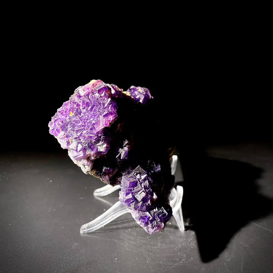 Natural Octahedral Sugar Fluorite | Zhejiang, China | 640g |13.5*10*4cm