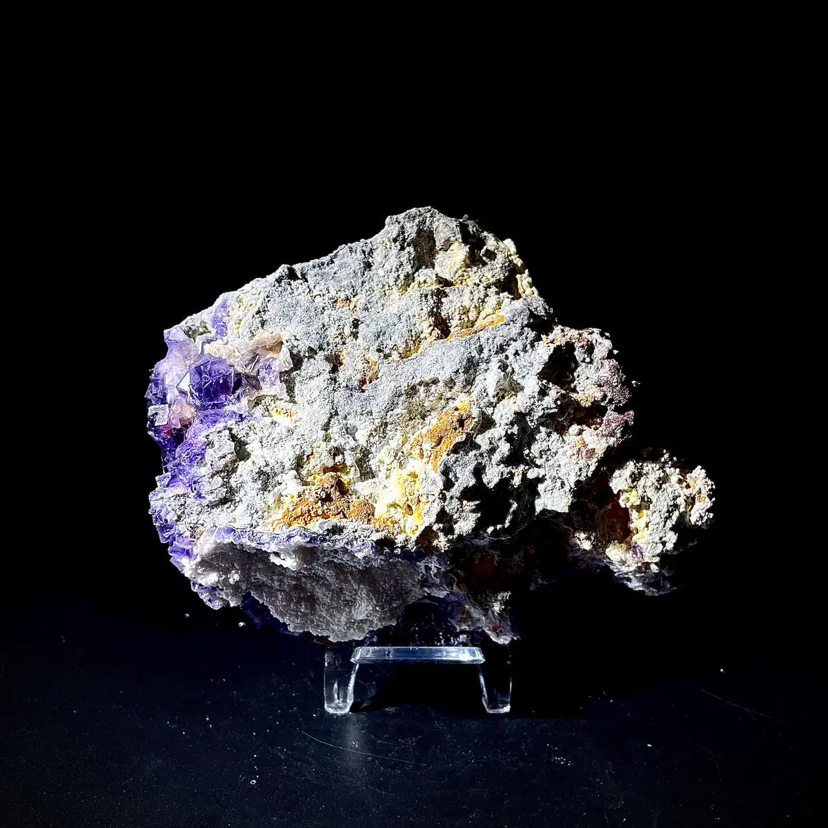 Natural Octahedral Sugar Fluorite | Zhejiang, China | 500g |14*11*5cm