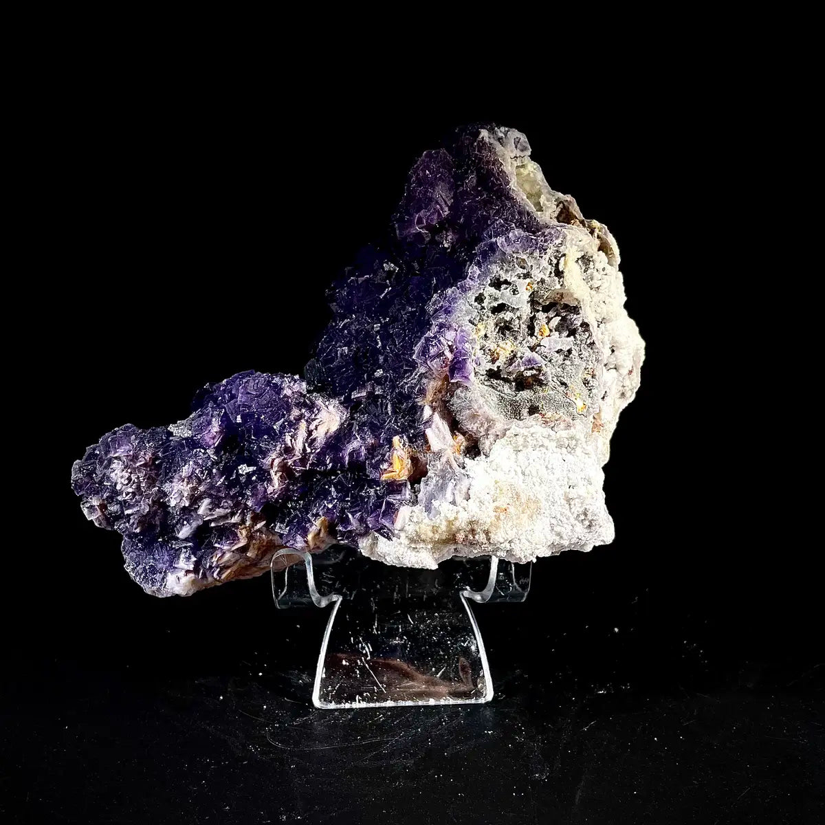 Natural Octahedral Sugar Fluorite | Zhejiang, China | 620 g |13.5*9*6cm