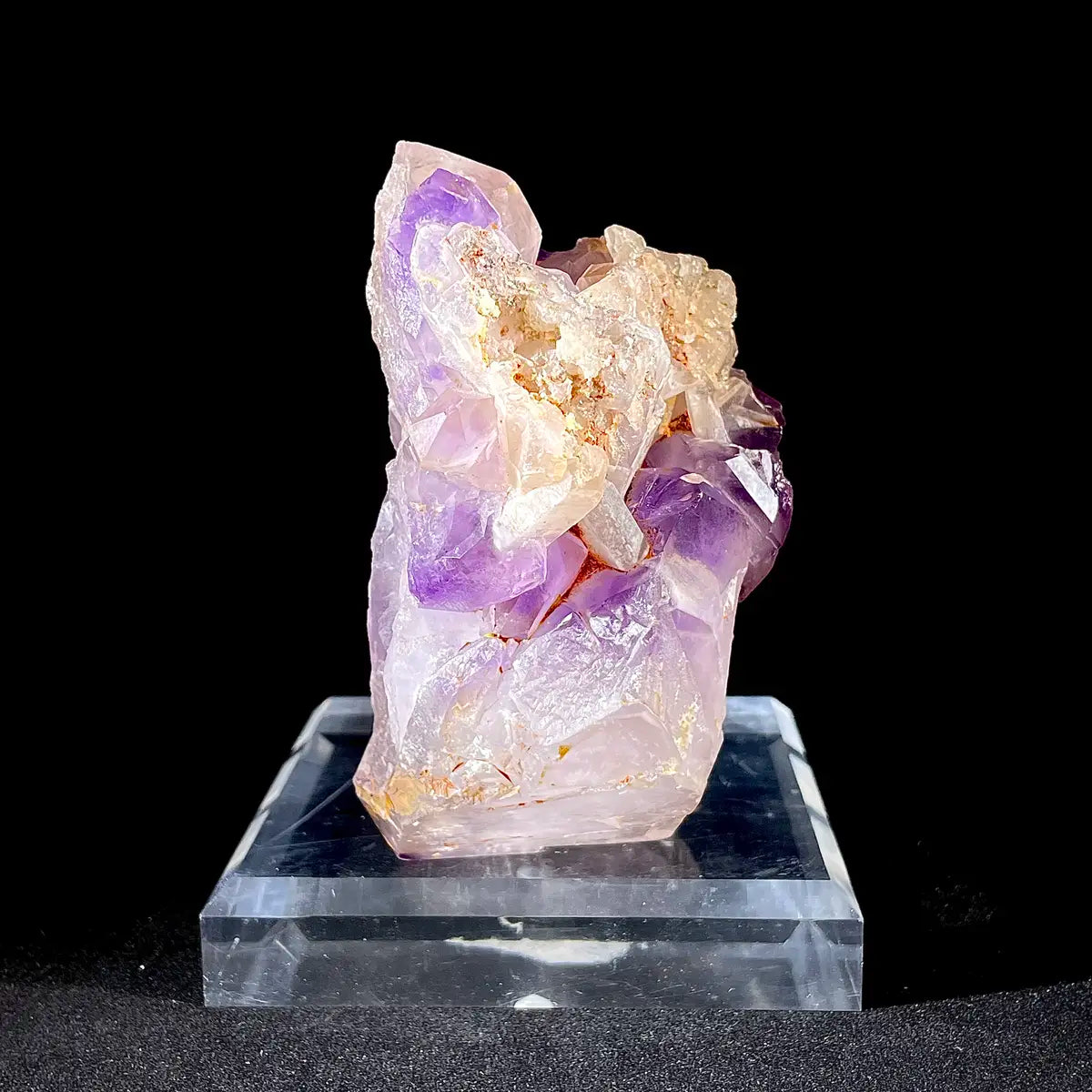 Natural Namibian Amethyst Skeleton Crystal Specimen | Namibia | 800 g | 14*6*9 cm