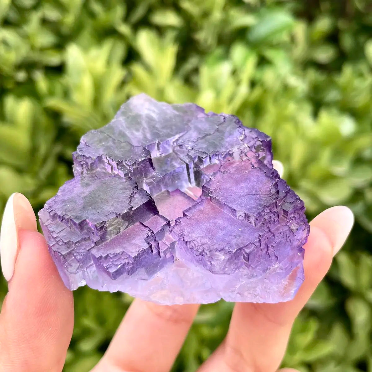 Xinjiang Matrix Fluorite Specimen | Xinjiang, China | 100g | 5.5*6.5*2.5cm | Fluorite on Matrix | Collector Mineral Sample