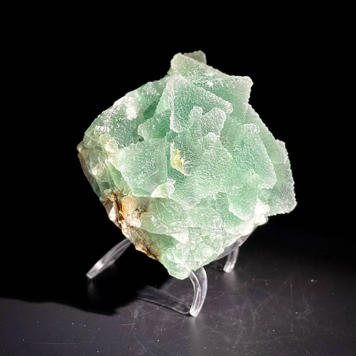 A19-Natural Green Fluorite Crystal Specimen | Hunan, China | 780g | 11.5*8*7cm