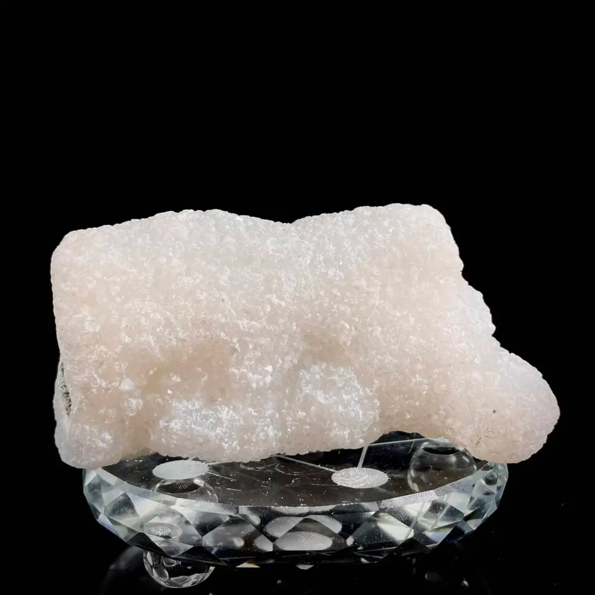 Natural Indian Apophyllite Crystal Cluster | India |250g | 10× 5.5 × 3cm | Quartz & Carbonate Mineral Specimen | Uruguay