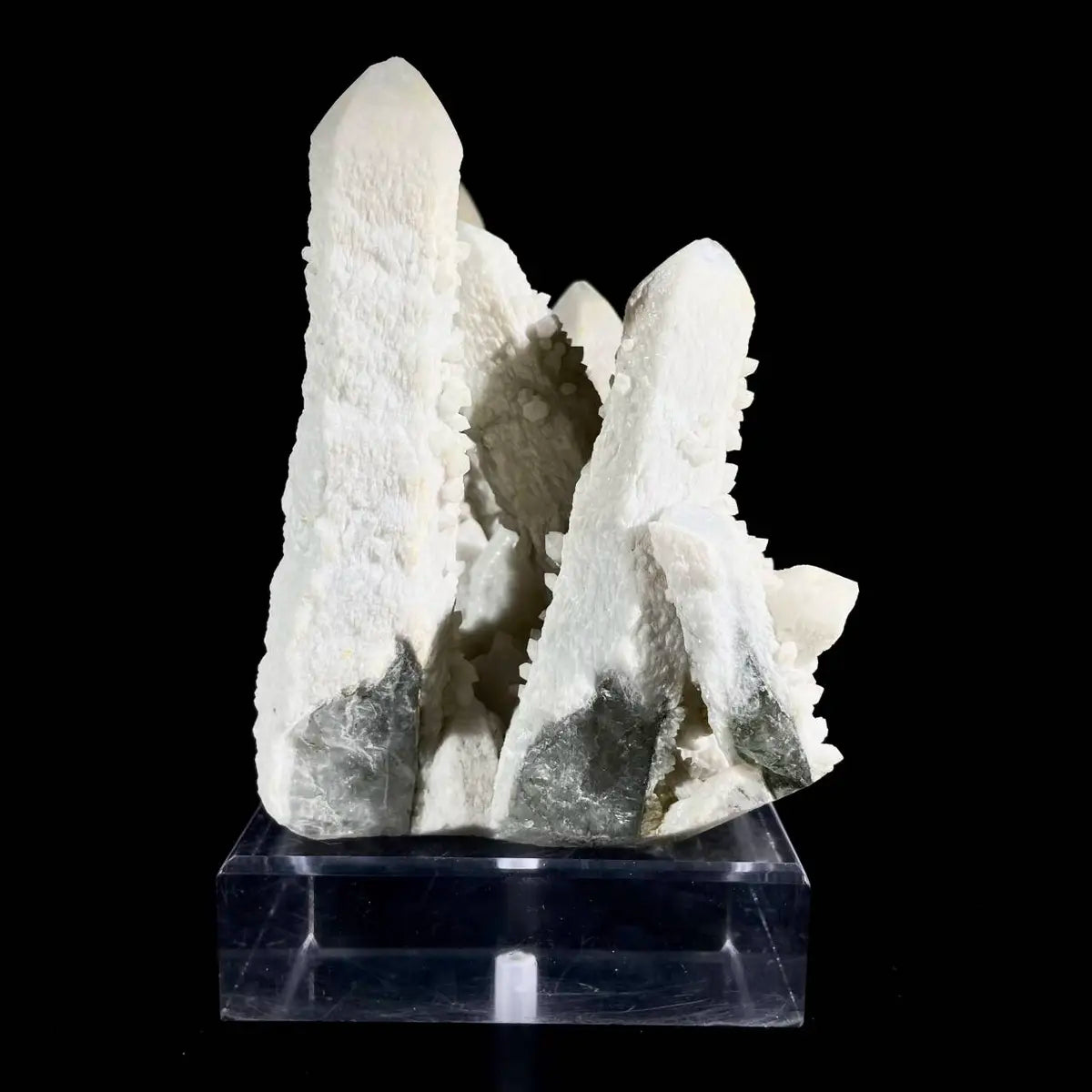 Natural Inner Mongolia Candle Quartz Crystal Cluster on Matrix | Rare Quartz Mineral Specimen | Mineral Collection | 1210 g | 17*15*10 cm