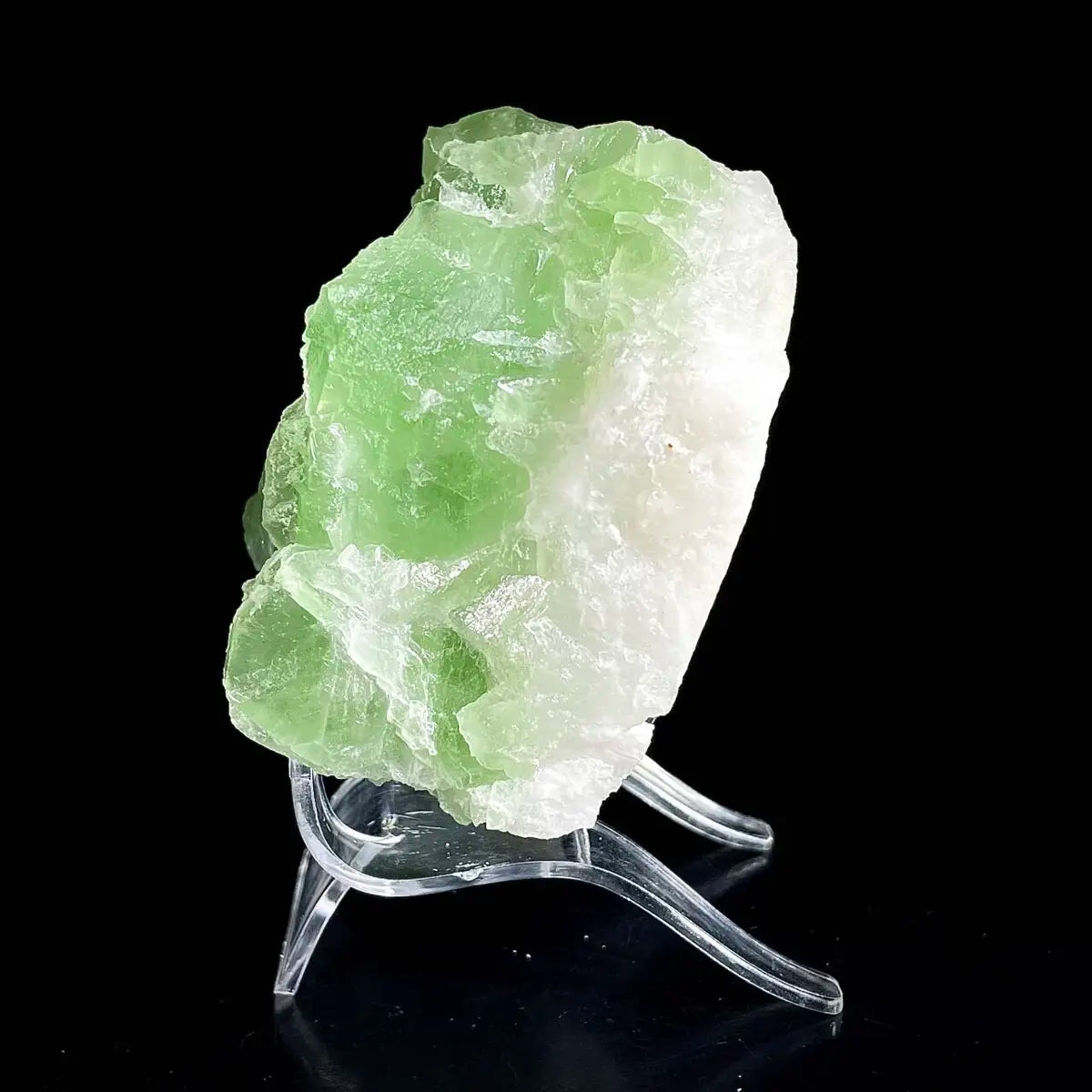 Natural Green Fluorite Crystal Specimen | Hunan, China | 800g | 10*9*5cm