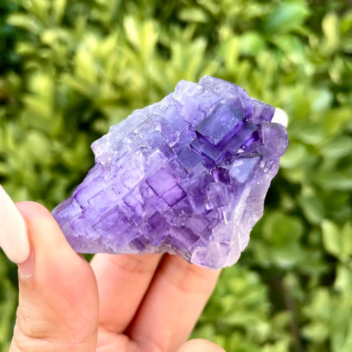 Xinjiang Matrix Fluorite Specimen | Xinjiang, China | 80g | 6*4.5*3.5 cm | Fluorite on Matrix | Collector Mineral Sample