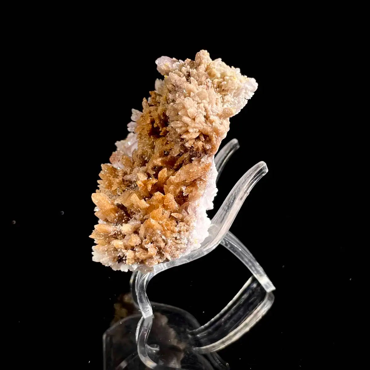 Natural Creedite with Selenite – Guizhou, China – 90 g – 7*7*2.5 cm