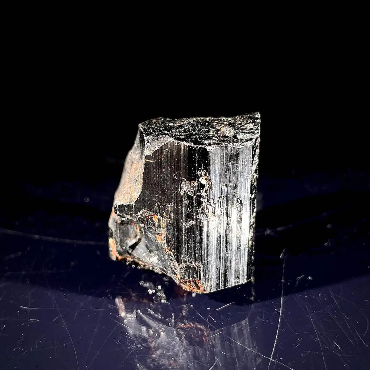 Natural Schorl Tourmaline Crystal Specimen | Pakistan | 110 g | 4*4*3 cm