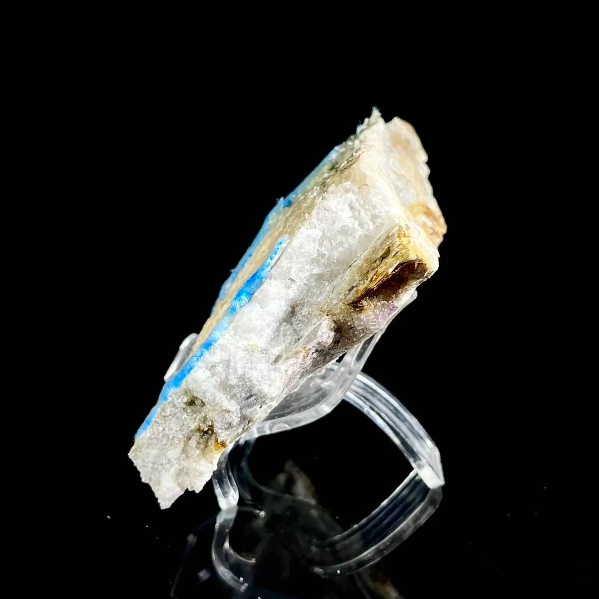 Natural Cyanotrichite Mineral Specimen | 260g | 11*6*2cm | Cyanotrichite Minerals | Morocco/DRC