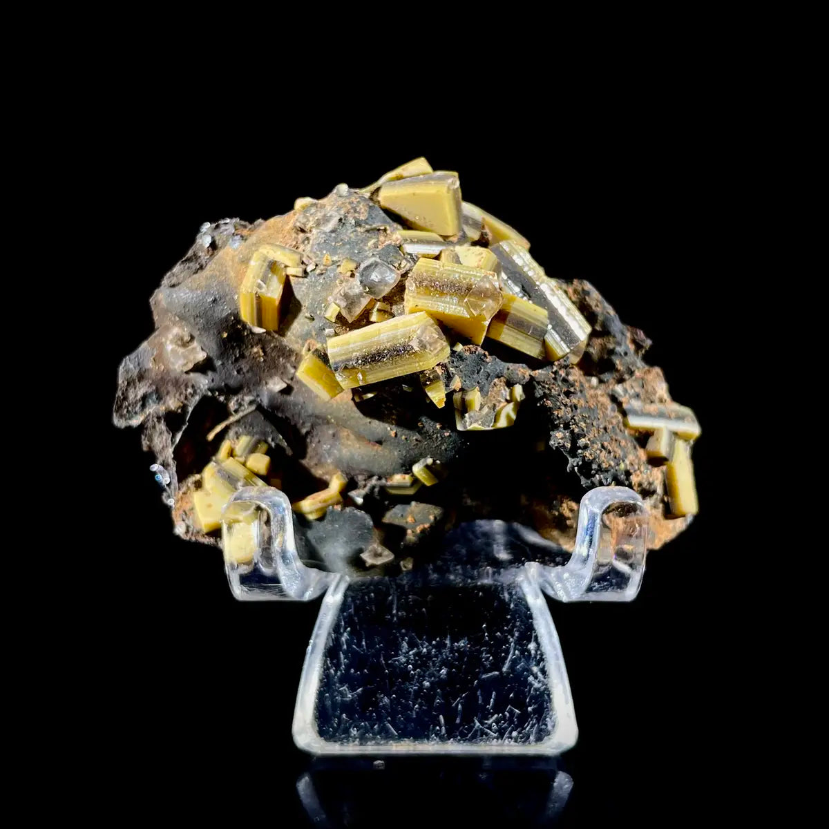H7♥Molybdenite–Mimetite Association Specimen