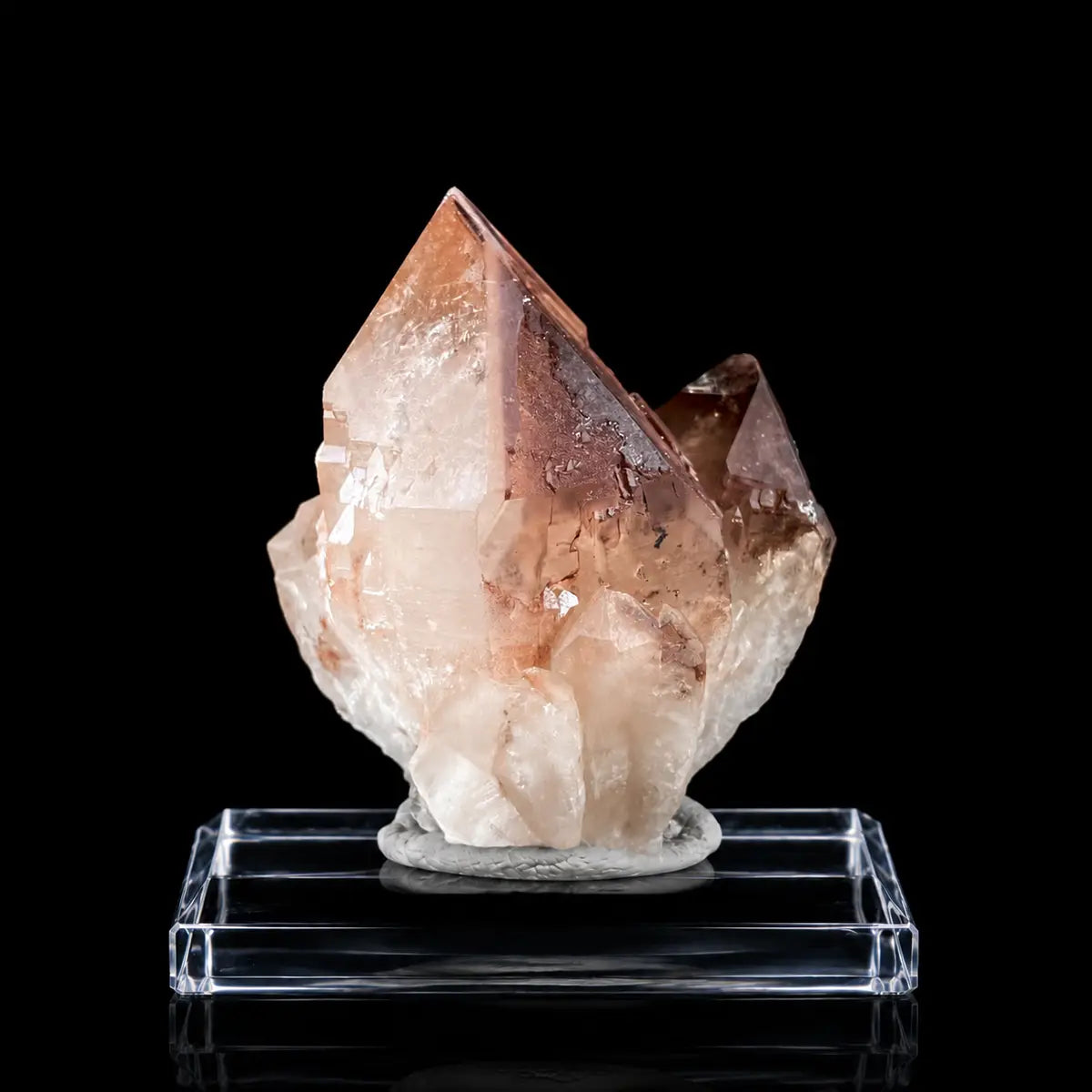 B24♥Red Phantom Elestial Quartz