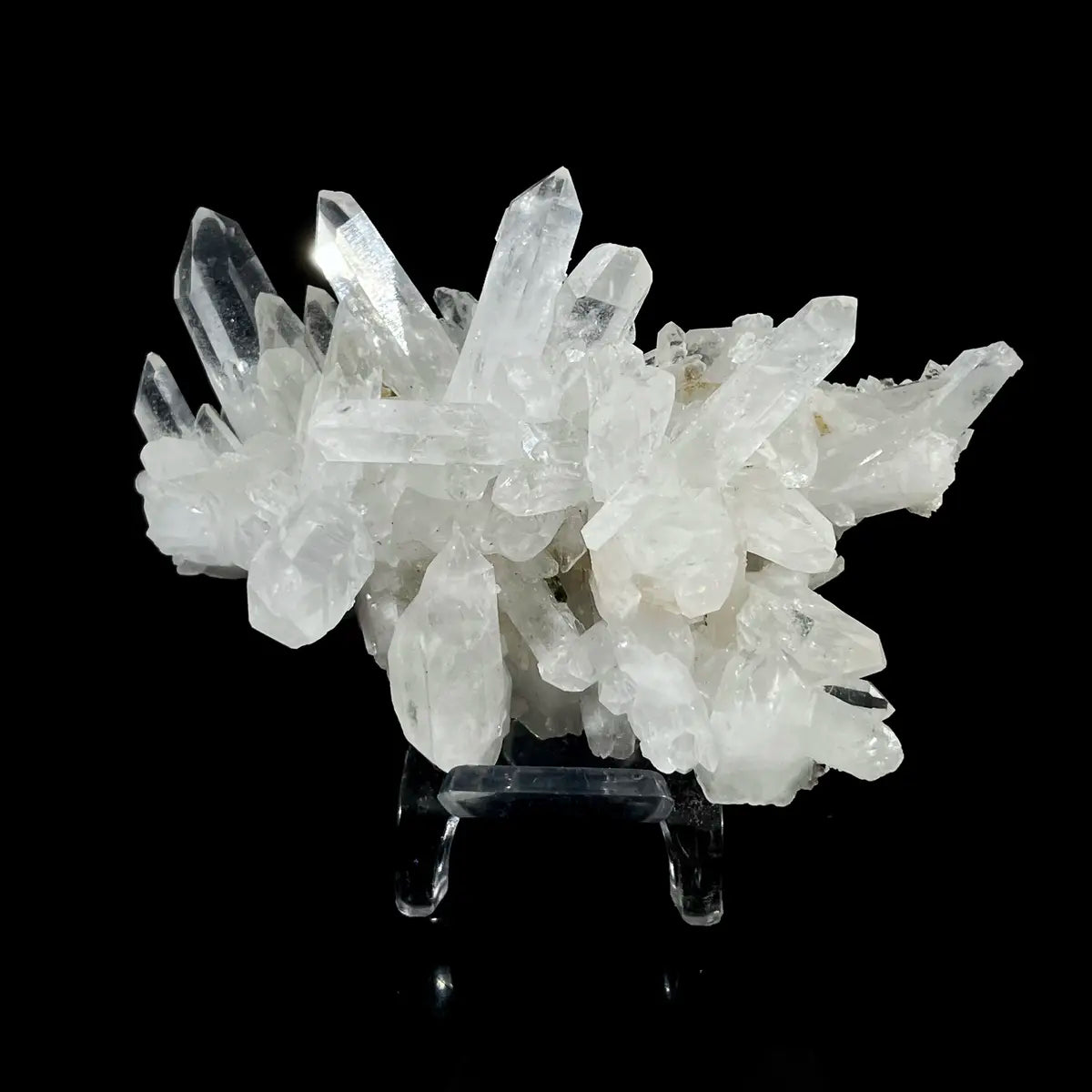 B14♥Clear Quartz Cluster Flower