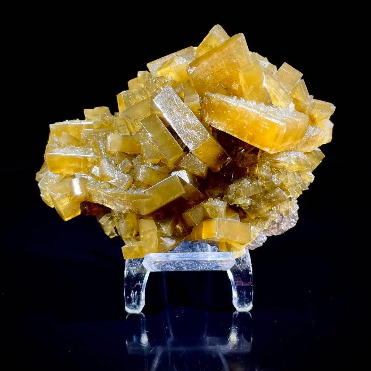 C5♥ Barite Mineral Specimen&Yellow caicite
