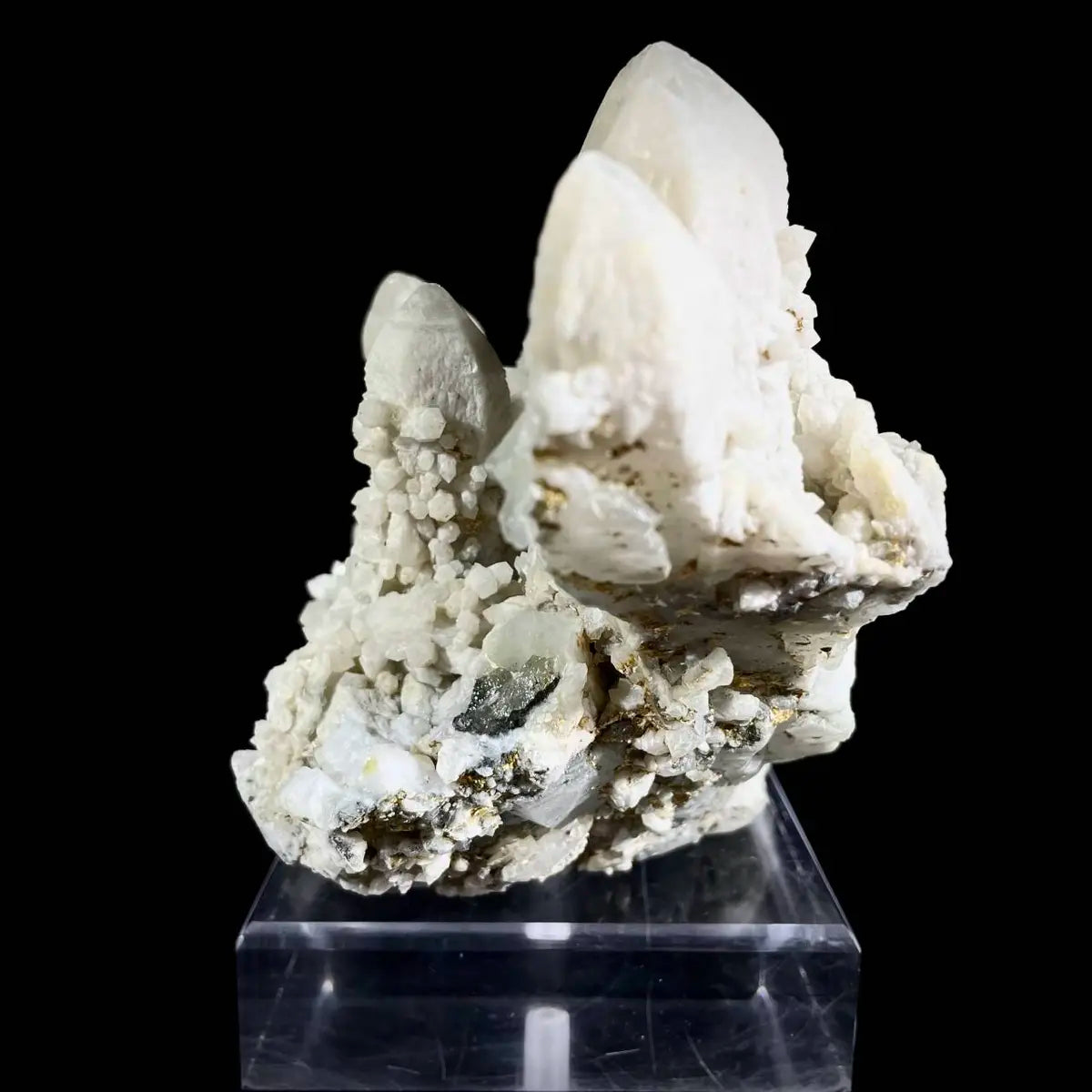 Natural Inner Mongolia Candle Quartz Crystal Cluster on Matrix | Rare Quartz Mineral Specimen | Mineral Collection | 1210 g | 17*15*10 cm