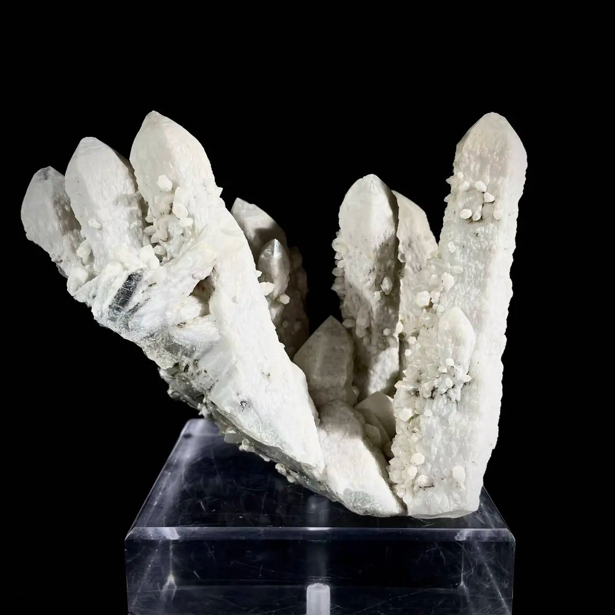 Natural Inner Mongolia Candle Quartz Crystal Cluster on Matrix | Rare Quartz Mineral Specimen | Mineral Collection | 1210 g | 17*15*10 cm