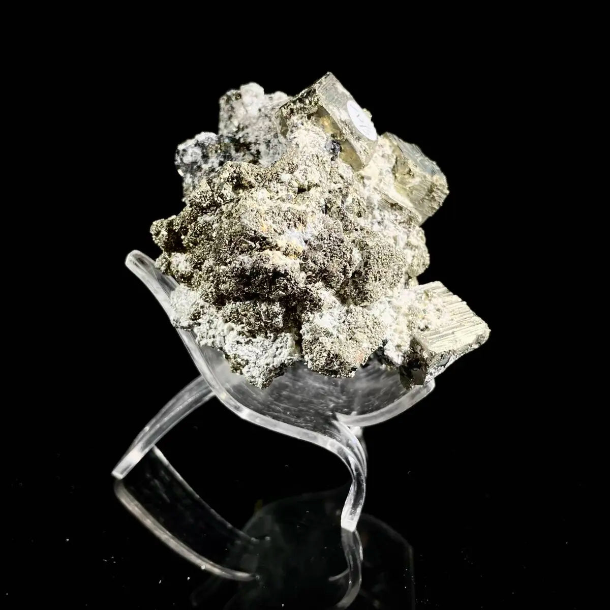 Natural Peruvian Chalcopyrite Mineral Specimen | 590 g | 10.5*7*6 cm | Sulfide Minerals | Peru