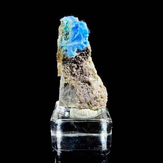 Natural Cyanotrichite Mineral Specimen | 20 g | 5*2*1 cm | Cyanotrichite Minerals | Morocco/DRC