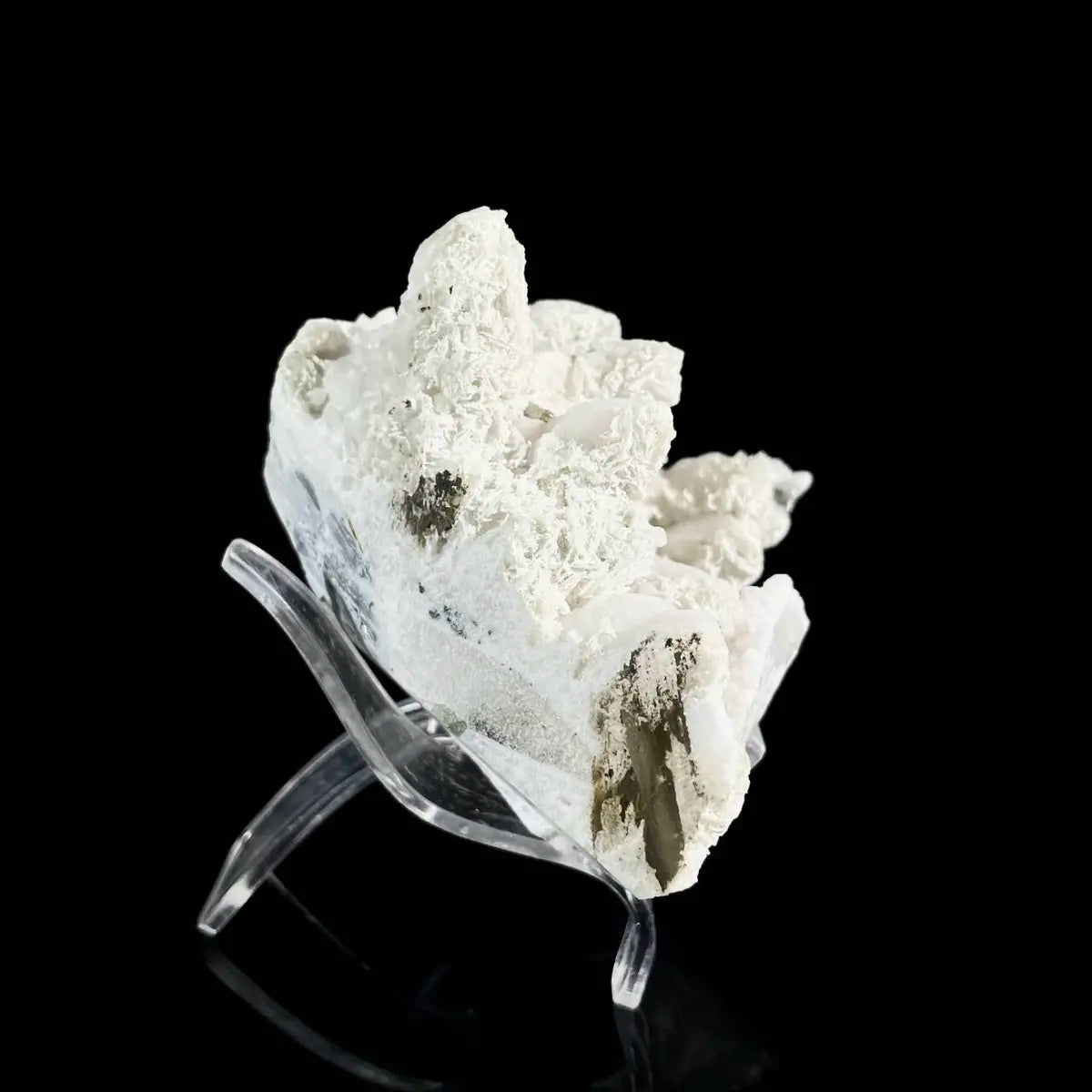 Natural Inner Mongolia Candle Quartz Crystal Cluster on Matrix | Rare Quartz Mineral Specimen | Mineral Collection | 380 g | 11*6*7 cm