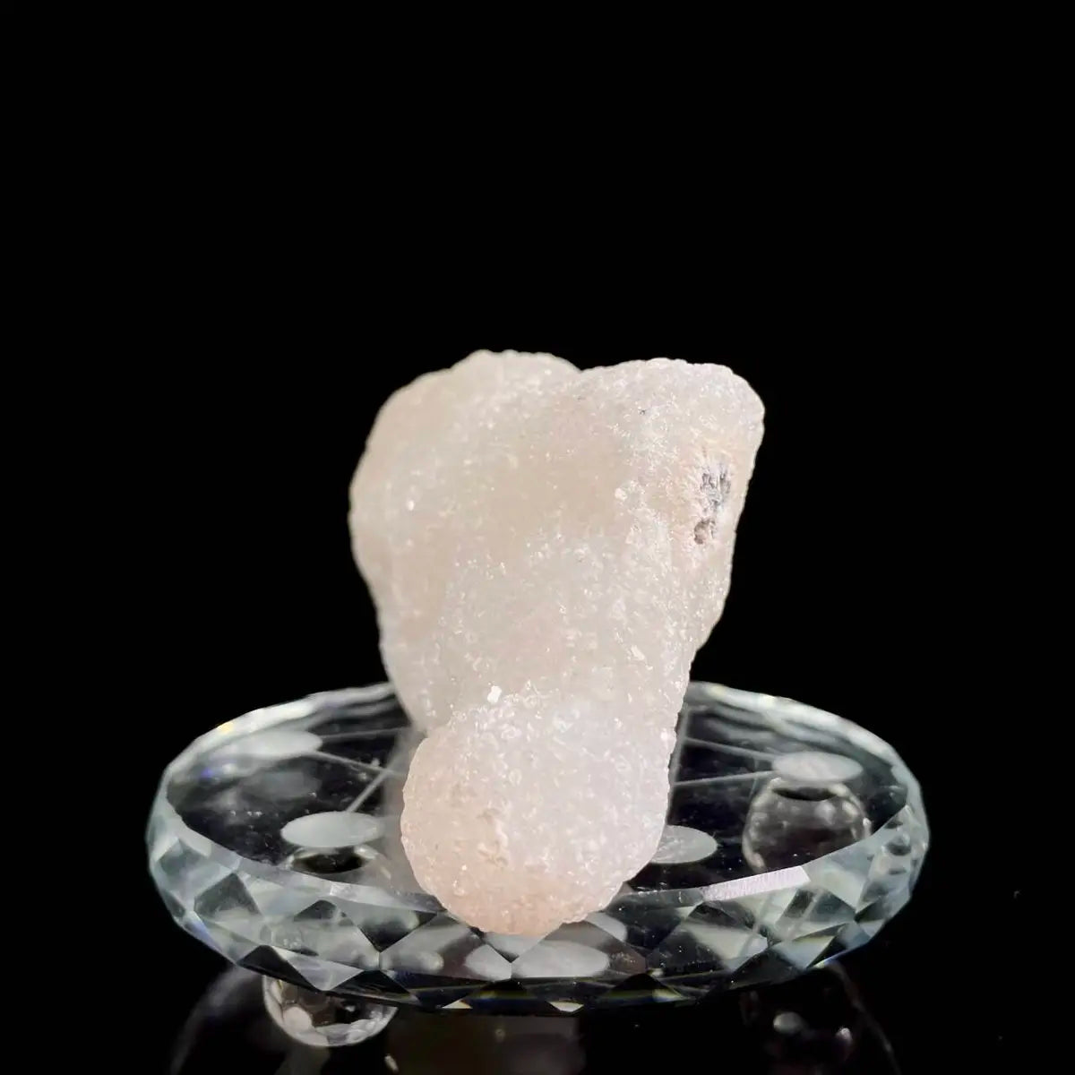 Natural Indian Apophyllite Crystal Cluster | India |250g | 10× 5.5 × 3cm | Quartz & Carbonate Mineral Specimen | Uruguay