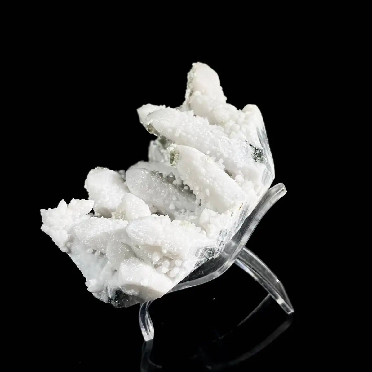 Natural Inner Mongolia Candle Quartz Crystal Cluster on Matrix | Rare Quartz Mineral Specimen | Mineral Collection | 380 g | 11*6*7 cm