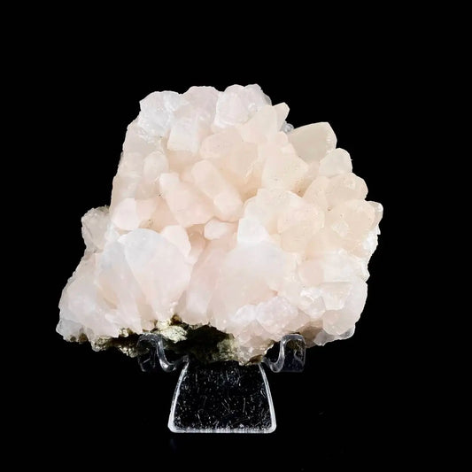 A472-Natural Pink Calcite  Cluster on Matrix | Rare Carbonate Mineral Specimen | Mineral Collection | 290 g | 9*8*4.5 cm