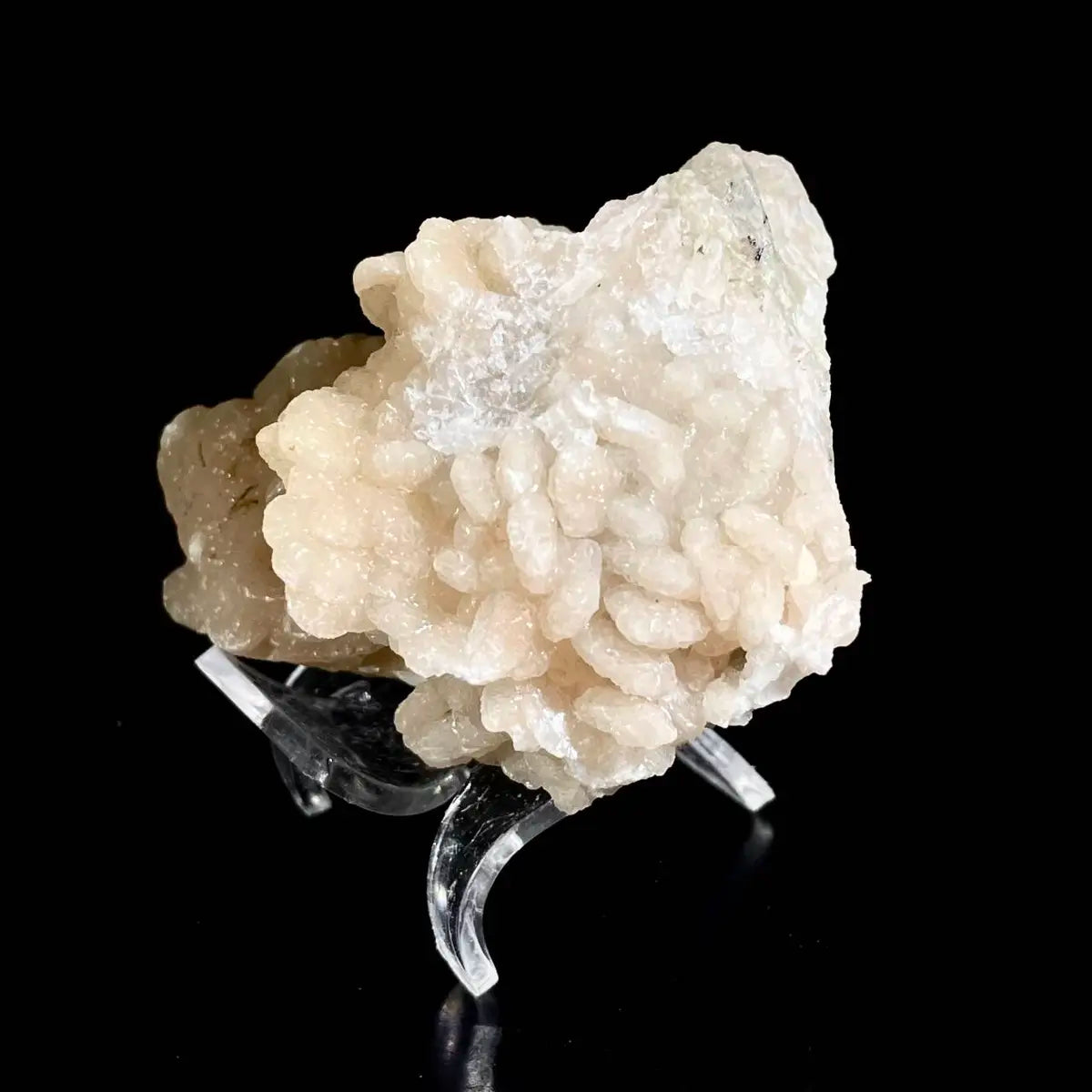 Natural Pink Calcite  Cluster on Matrix | Rare Carbonate Mineral Specimen | Mineral Collection | 210 g | 9*6.5*3 cm