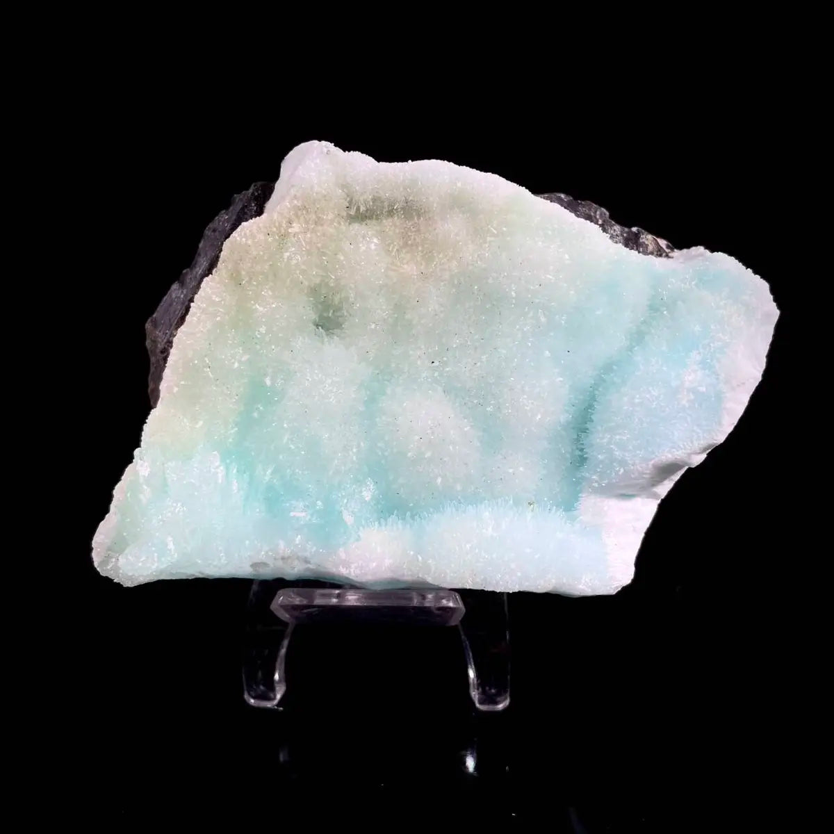 Natural Blue Aragonite Specimen-Guizhou,China- 340 g- 11*8*2.5 cm