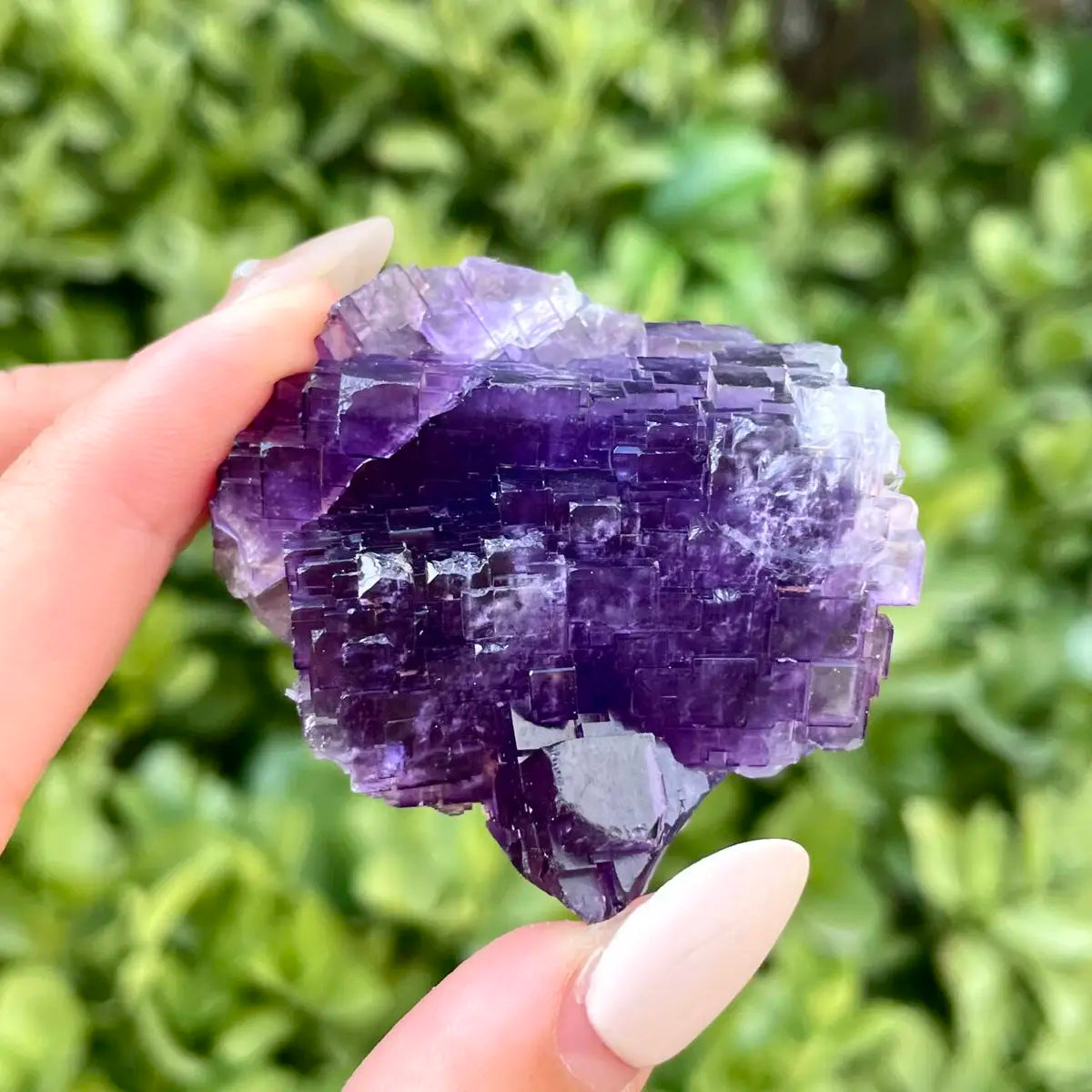 Xinjiang Matrix Fluorite Specimen | Xinjiang, China | 90g |  5*4.5*4cm | Fluorite on Matrix | Collector Mineral Sample