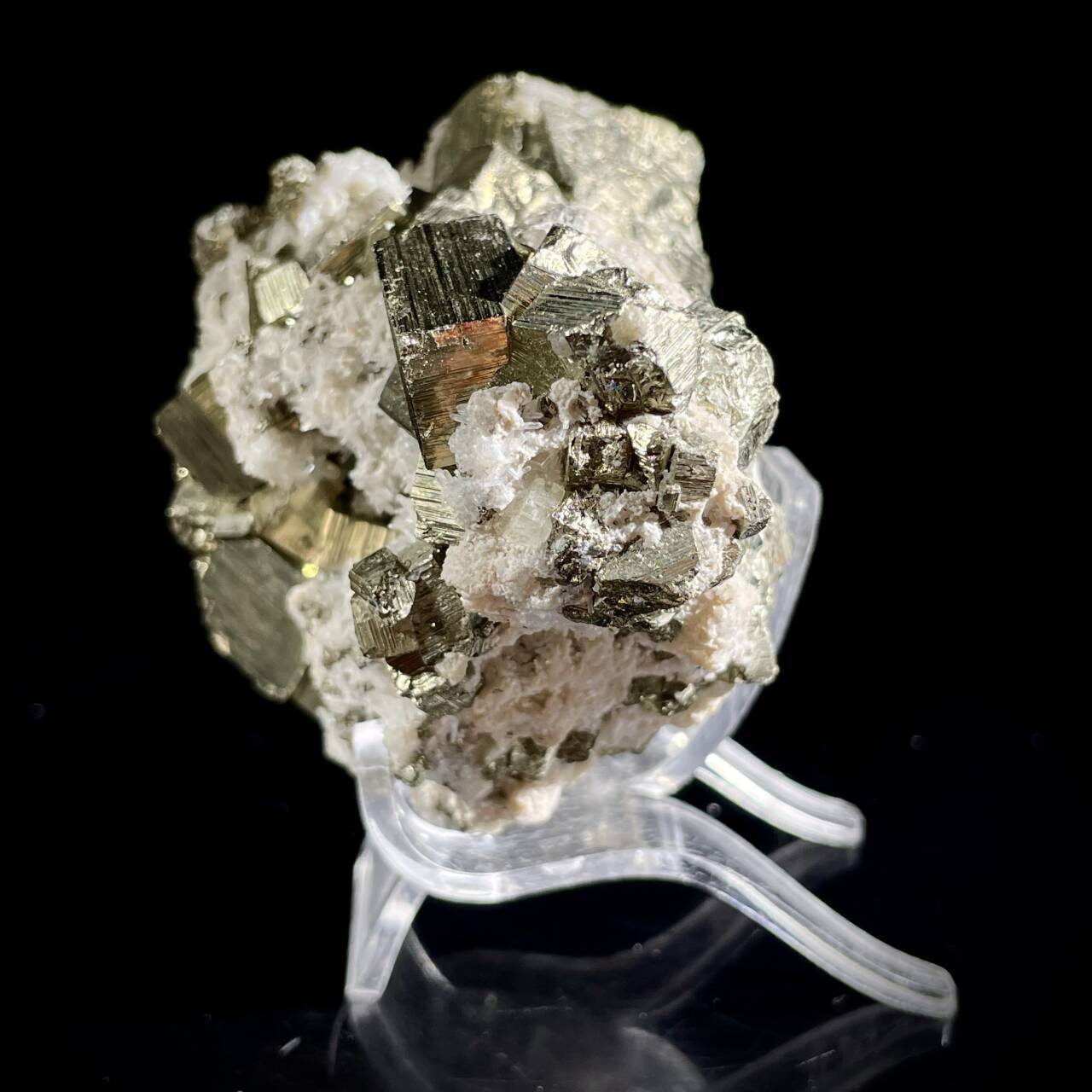 Natural Peruvian Chalcopyrite Mineral Specimen | 420g | 10.5cm ×6.5cm × 6 cm | Sulfide Minerals | Peru