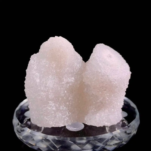 Natural Indian Apophyllite Crystal Cluster | India | 170g | 6.5 × 5.5 × 3cm | Silicate Minerals
