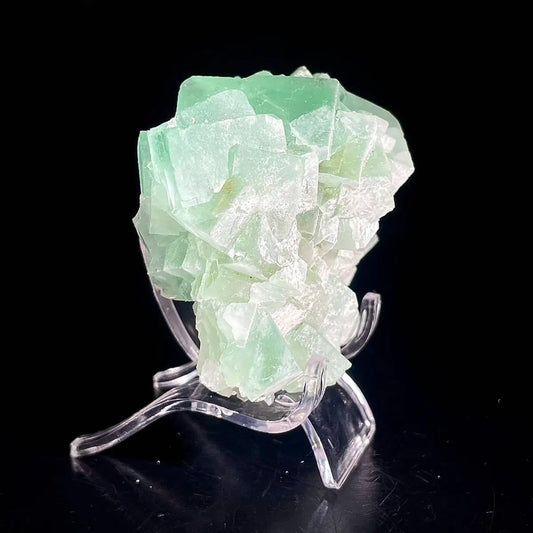 Natural Green Fluorite Crystal Specimen | Hunan, China | 240g | 7*6.5*4.5cm