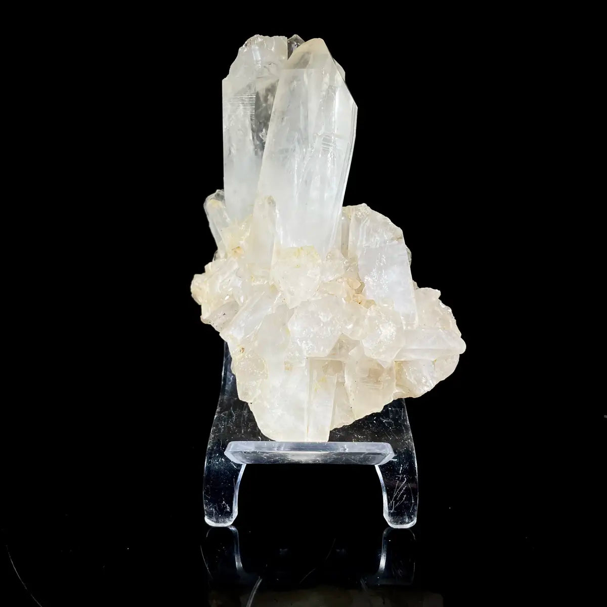 Natural Clear Quartz Crystal Cluster |340 g | 10*8.5*6.5 cm | Quartz Minerals | China