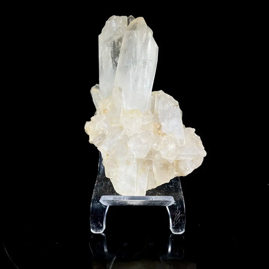 Natural Clear Quartz Crystal Cluster |340 g | 10*8.5*6.5 cm | Quartz Minerals | China