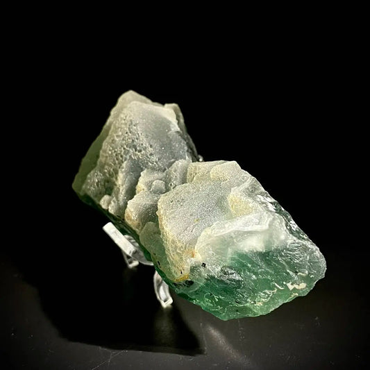 Natural  Octahedral Sugar Fluorite | Zhejiang, China | 190g |11.5*4*3cm