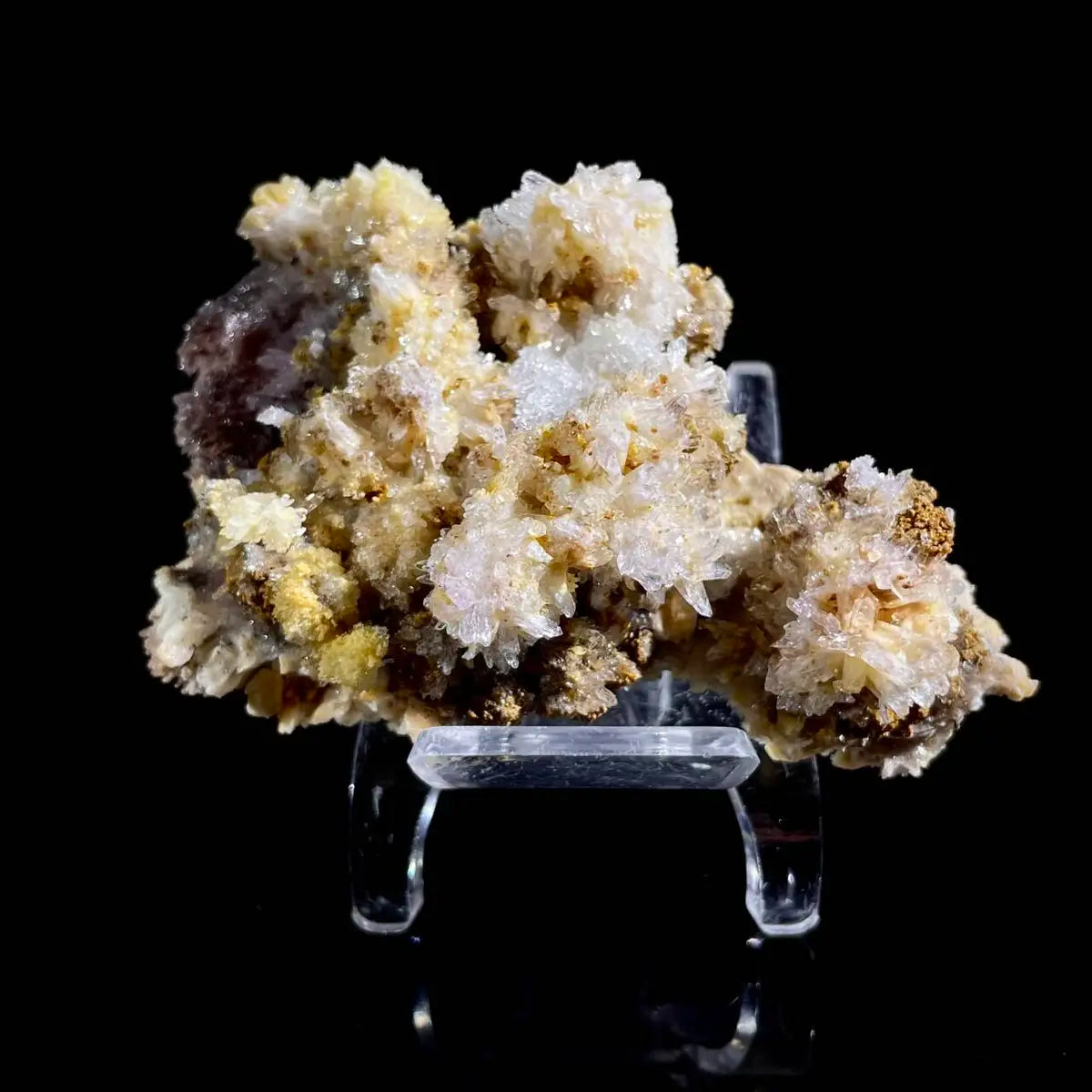 Natural Creedite with Selenite – Guizhou, China – 110 g – 8*6*3.5 cm