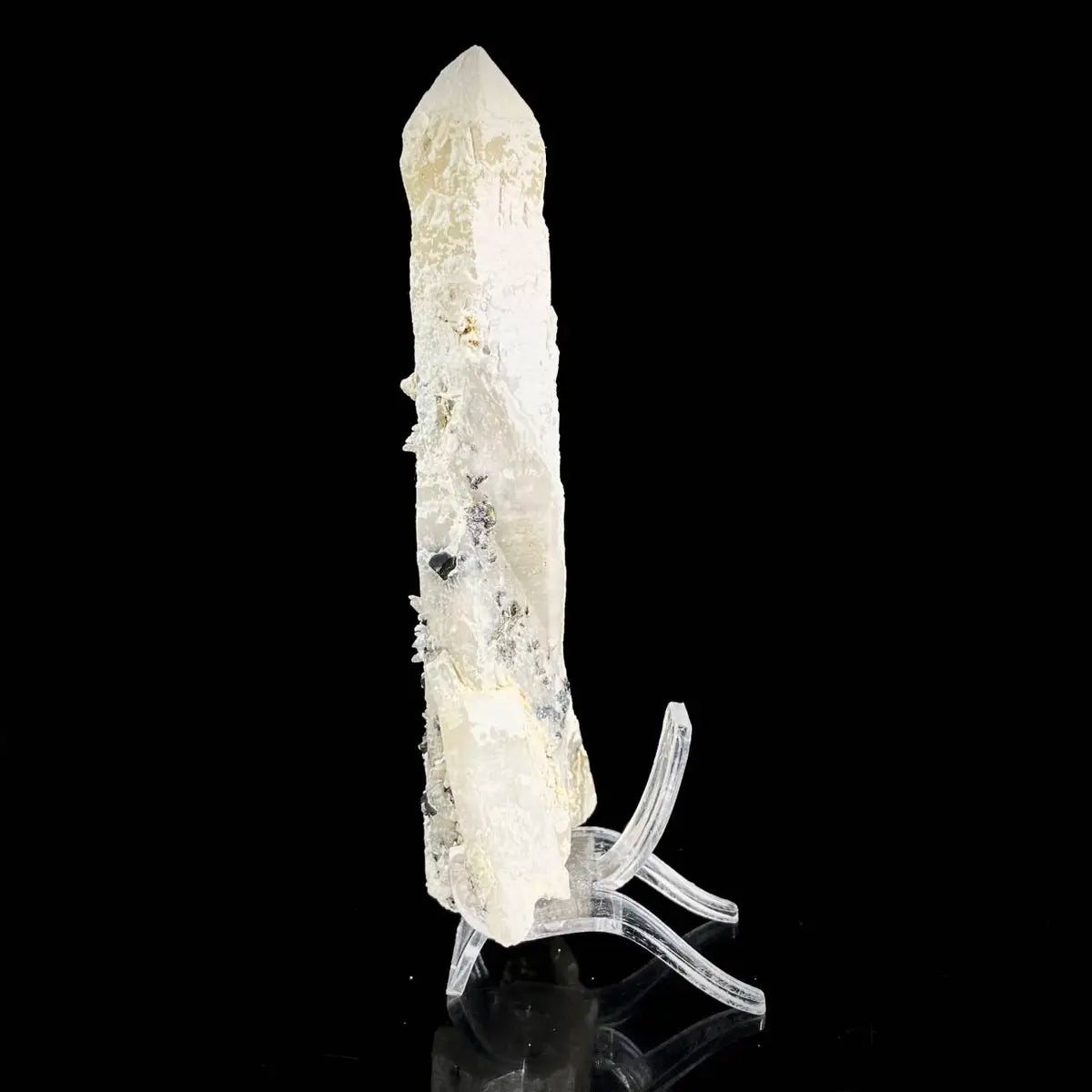 Natural Inner Mongolia Candle Quartz Crystal Cluster on Matrix | Rare Quartz Mineral Specimen | Mineral Collection | 240 g | 15*9.5*3 cm