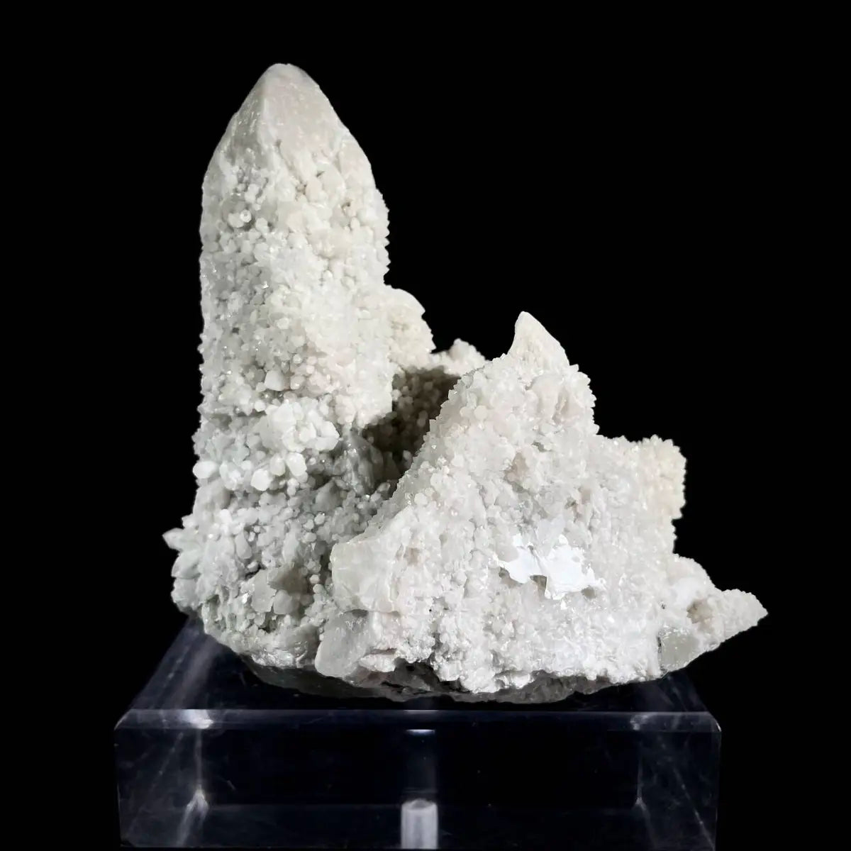 Natural Inner Mongolia Candle Quartz Crystal Cluster on Matrix | Rare Quartz Mineral Specimen | Mineral Collection | 750 g | 12.5*12.5*7.5 cm