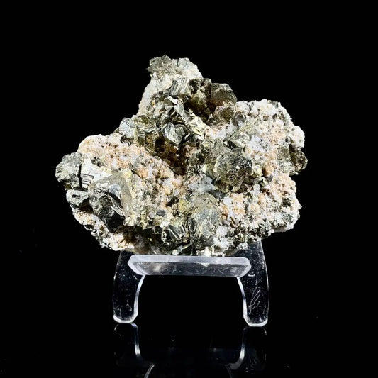 Natural Peruvian Chalcopyrite Mineral Specimen | 320 g | 9.5*8.5*5 cm | Sulfide Minerals | Peru