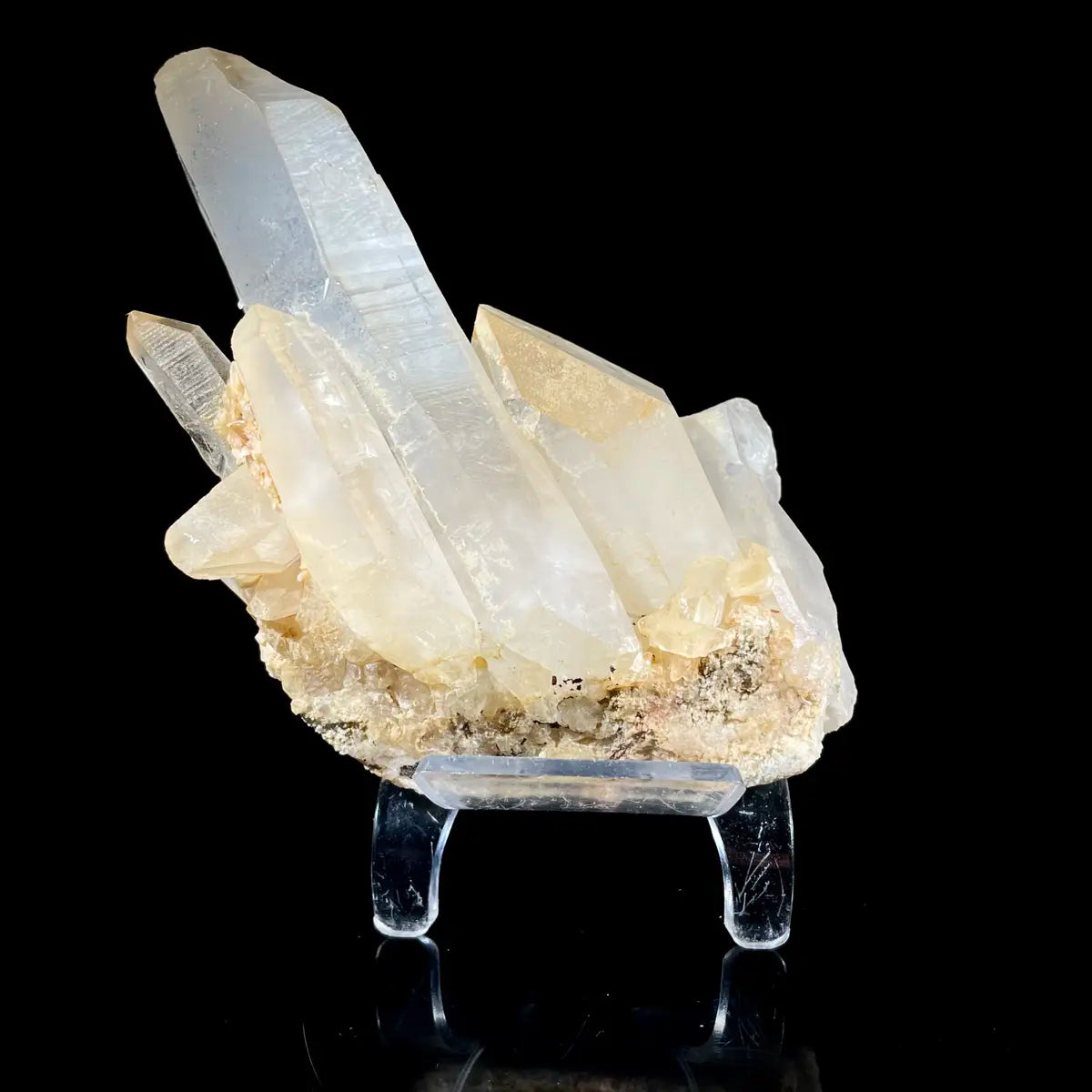 Natural Clear Quartz Crystal Cluster |340 g | 11.5*9*5 cm | Quartz Minerals | China