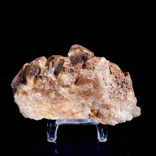 A478-Natural Dogtooth Calcite Crystal Cluster on Matrix | Rare Carbonate Mineral Specimen | Mineral Collection | 170 g | 9.5*5*3.5 cm