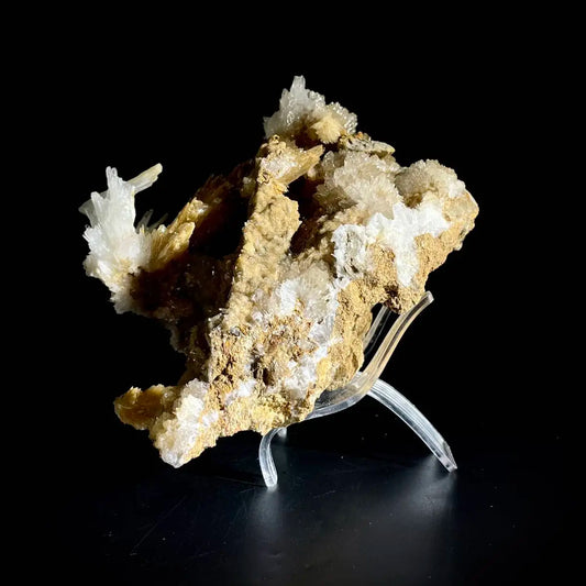 Guizhou White Aragonite/White Veined Natura l Stone Specimen |16×11.5×11 cm|950g