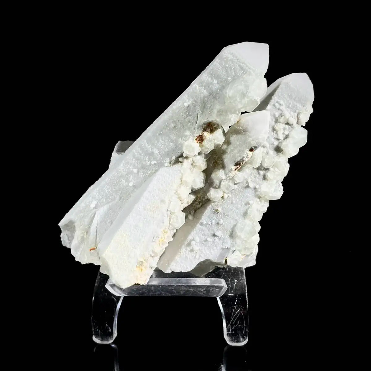 Natural Inner Mongolia Candle Quartz Crystal Cluster on Matrix | Rare Quartz Mineral Specimen | Mineral Collection | 250 g | 10*7*5.5 cm