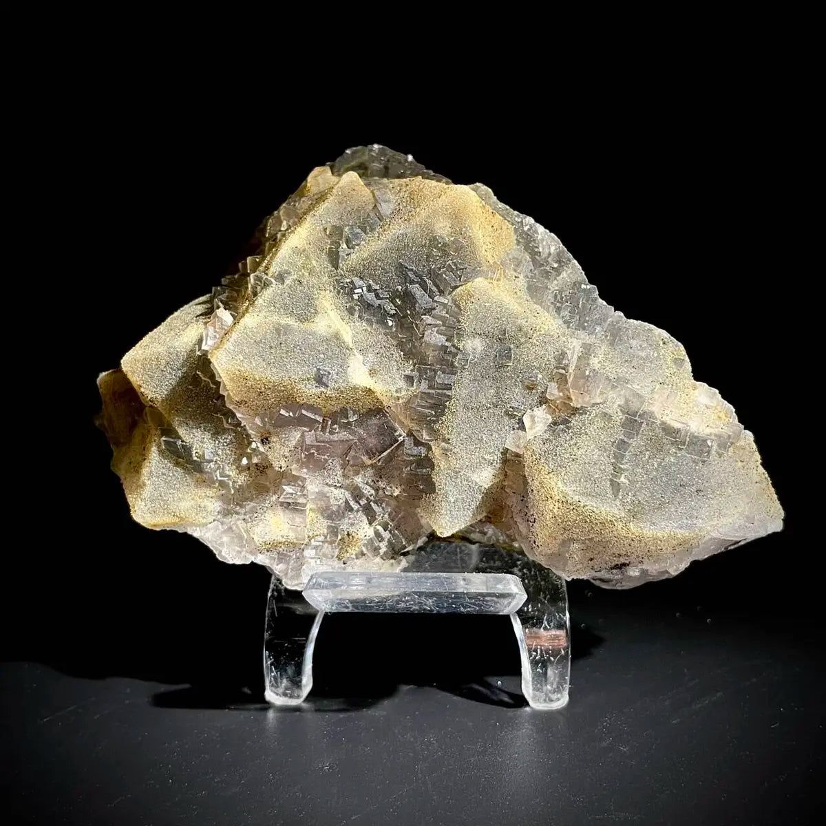 Natural  Octahedral Sugar Fluorite | Zhejiang, China | 290g |10.5*4*7cm