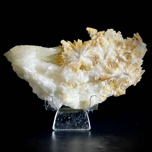Guizhou White Aragonite /White Veined Natural Stone Specimen |17×9.5×6 cm| 640g