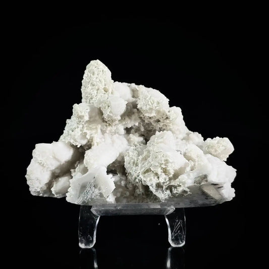 A467-Natural Inner Mongolia Candle Quartz Crystal Cluster on Matrix | Rare Quartz Mineral Specimen | Mineral Collection | 380 g | 11*6*7 cm